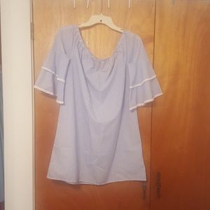 Off the shoulder dress